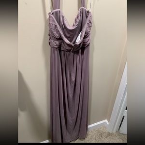 David’s Bridal bridesmaid dress